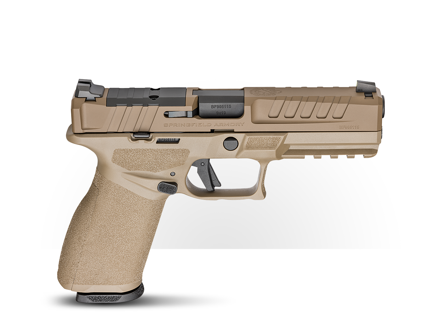 Echelon™ 4.5F 9mm Handgun - EC9459F-U-FL - Desert FDE - FIRSTLINE ...