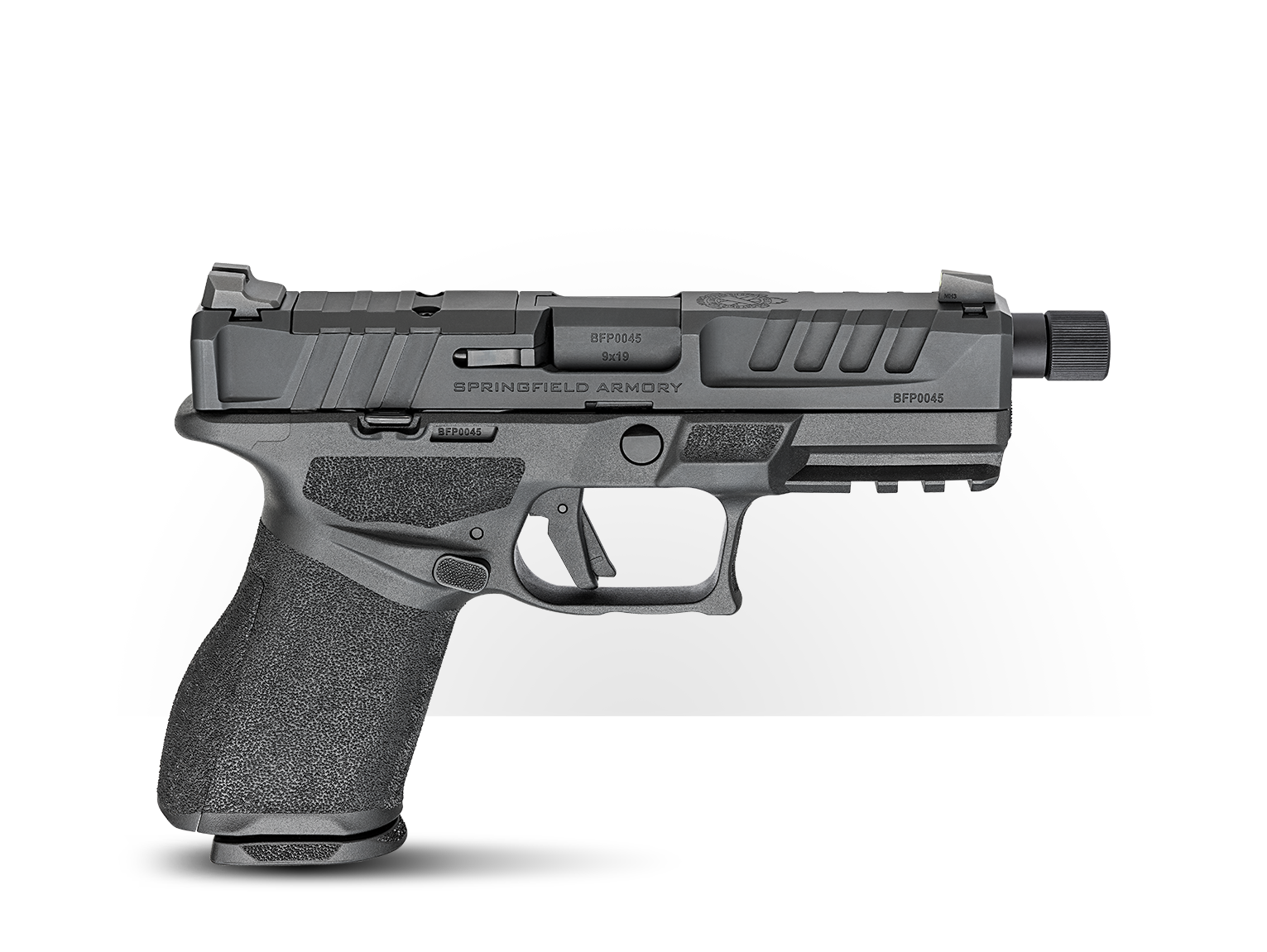トップ 4.0C Echelon™ Threaded ECT9409B - Tritium 3-Dot Handgun, 9mm トイガン